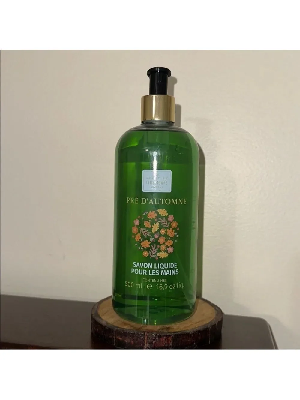 Autumn Meadow Scented Hand Soap Fall Bath Decor